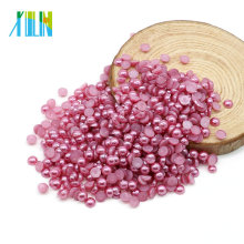 ABS Dome Flatback Half Imitation Pearl Beads for Wedding Dress and Nail Arts 2mm to 25mm , Z21-Amethyst